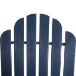 DURAWOOD® Poly Essentials Adirondack Chair - Royal Blue