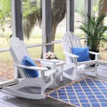 DURAWOOD® Poly 3 Piece Vertical Porch Rocker Set