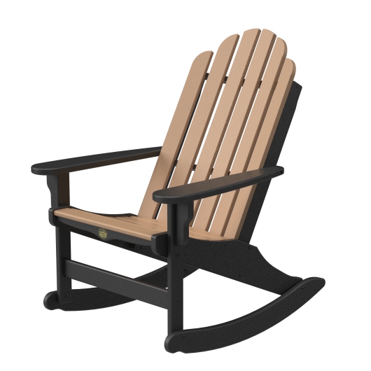 DURAWOOD® Poly 3 Piece Vertical Porch Rocker Set