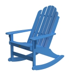 DURAWOOD® Poly 3 Piece Vertical Porch Rocker Set