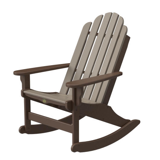 DURAWOOD® Poly 3 Piece Vertical Porch Rocker Set