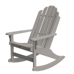 DURAWOOD® Poly 3 Piece Vertical Porch Rocker Set
