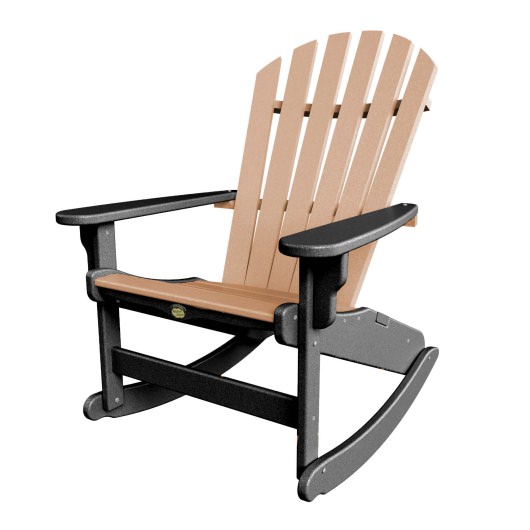 DURAWOOD® Poly Crescent Adirondack Rocker