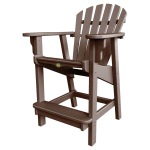 DURAWOOD® Poly Crescent Counter Height Chair