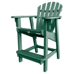 DURAWOOD® Poly Crescent Counter Height Chair