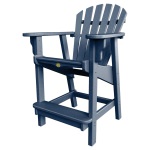 DURAWOOD® Poly Crescent Counter Height Chair