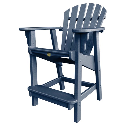 DURAWOOD® Poly Crescent Counter Height Chair