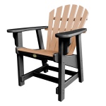 DURAWOOD® Poly Crescent Conversation Chair