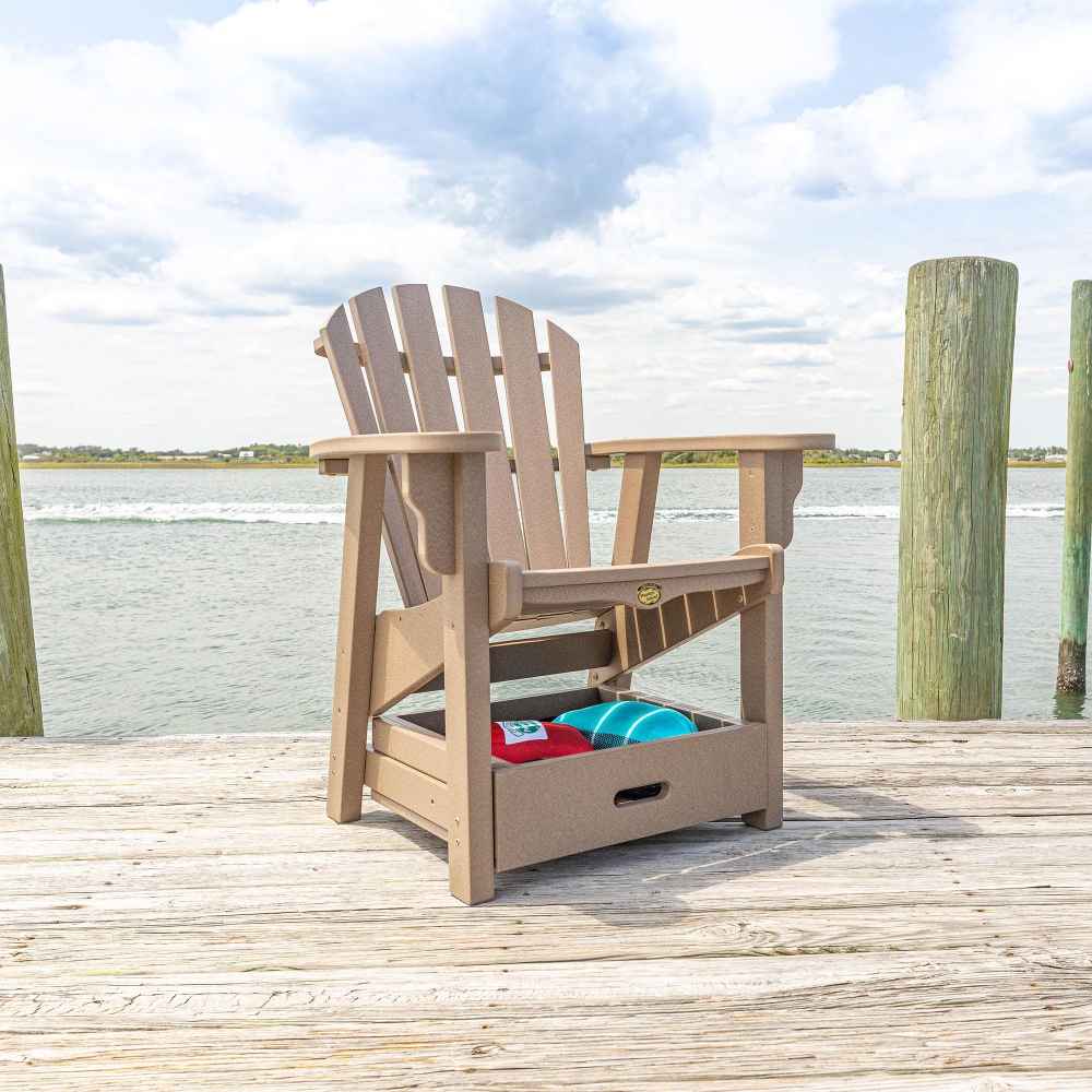 DURAWOOD® Poly Crescent Conversation Chair