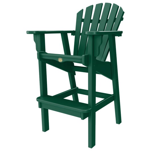 DURAWOOD® Poly Crescent Bar Height Chair