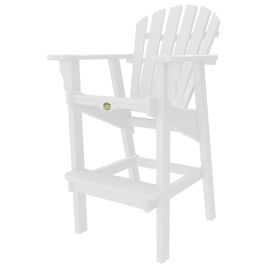 DURAWOOD® Poly Crescent Bar Height Chair