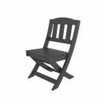 DURAWOOD® Poly Folding Bistro Dining Chair
