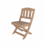 DURAWOOD® Poly Folding Bistro Dining Chair