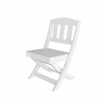 DURAWOOD® Poly Folding Bistro Dining Chair