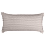 Bella Dura Outdoor Decorative Pillow - Festoon Pewter