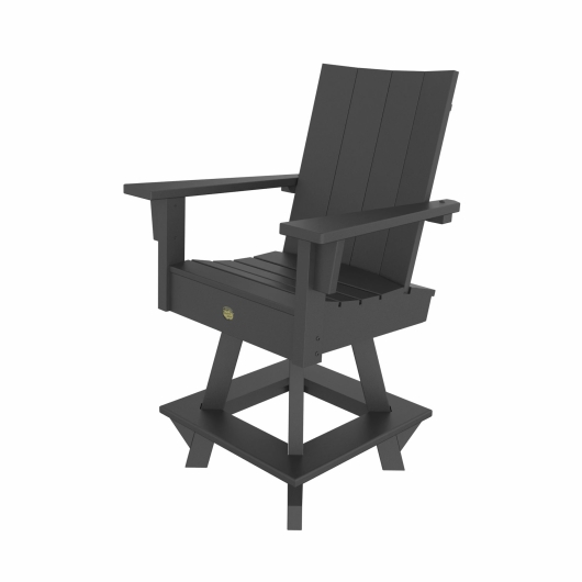 DURAWOOD® Poly 3 Piece Refined Counter Height Swivel Set