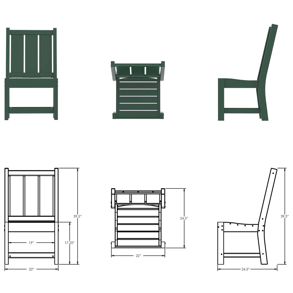 DURAWOOD® Refined Dining Chair