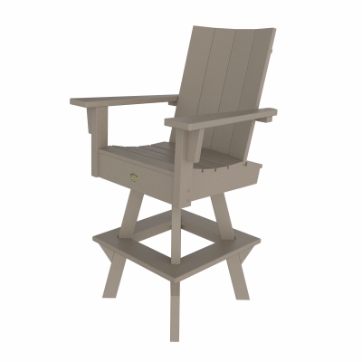 DURAWOOD® Poly Refined Swivel Bar Height Chair