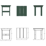 DURAWOOD® Refined Side Table