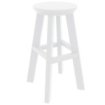 DURAWOOD® Poly Round Bar Height Stool