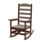 DURAWOOD® Poly Ladderback Porch Rocker