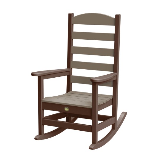 DURAWOOD® Poly Ladderback Porch Rocker