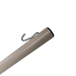 15 ft. TRI-BEAM® Steel Hammock Stand with Right Connection Design and Cape Shield Powder Coating - Taupe