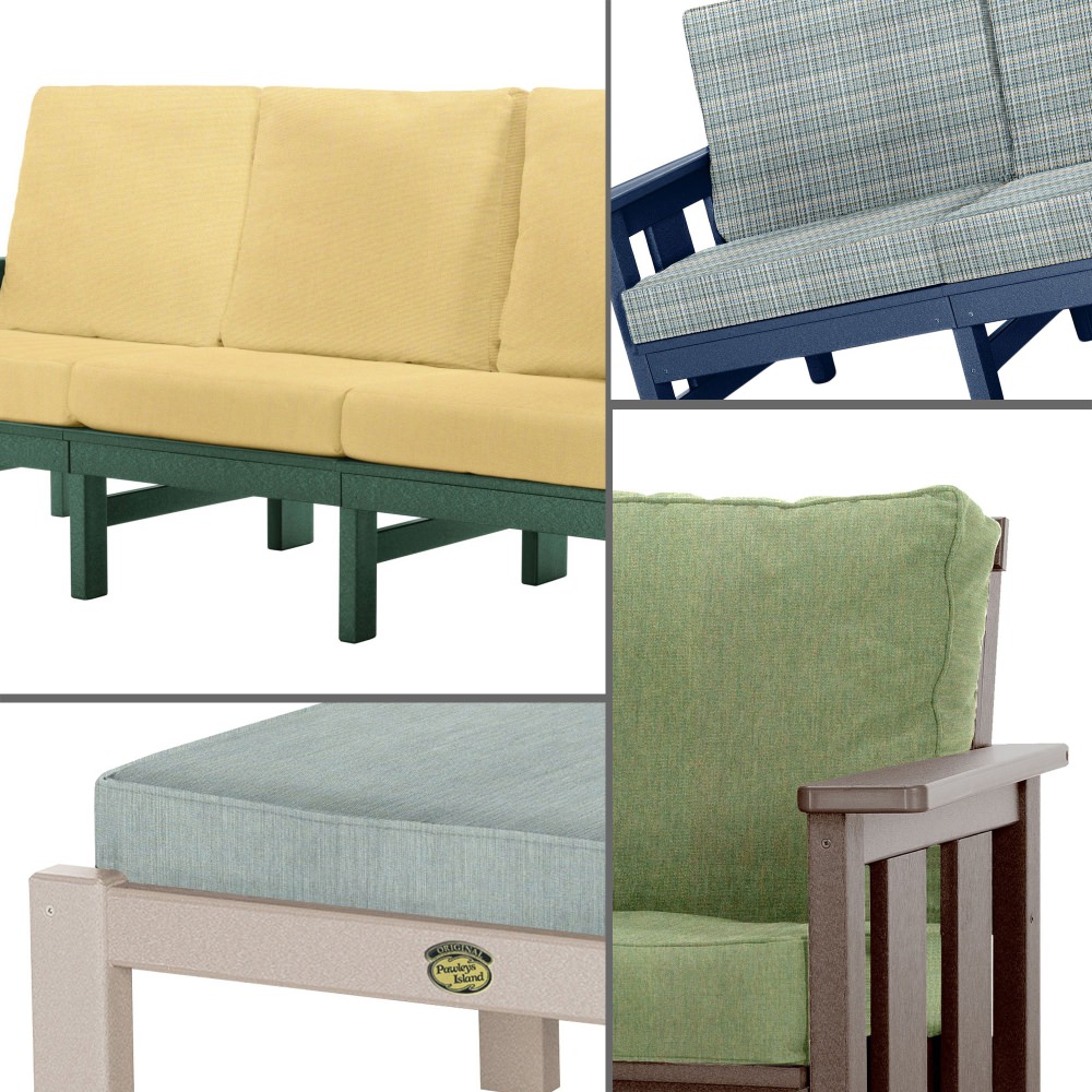 DURAWOOD® Poly Comfort Ottoman - Lakeside Lodge Palette