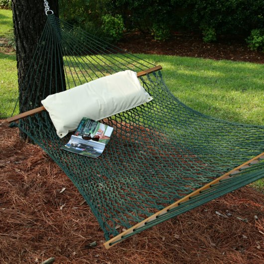 DURACORD® Large Original Rope Hammock - Green