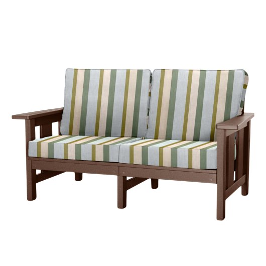 DURAWOOD® Poly Comfort Love Seat - Lakeside Lodge Palette