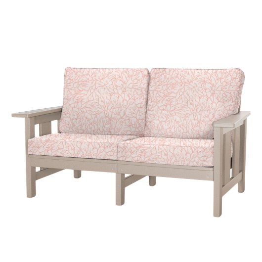 DURAWOOD® Poly Comfort Love Seat - Solar Palette