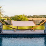 Large Sunbrella Quick Dry Hammock - Augustine Oyster