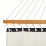 Large Sunbrella Quick Dry Hammock - Way White