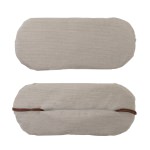 DURACORD® Curved Arm Double Rope Swing - Oatmeal