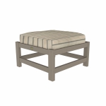 Replacement Deep Seating Ottoman Cushion