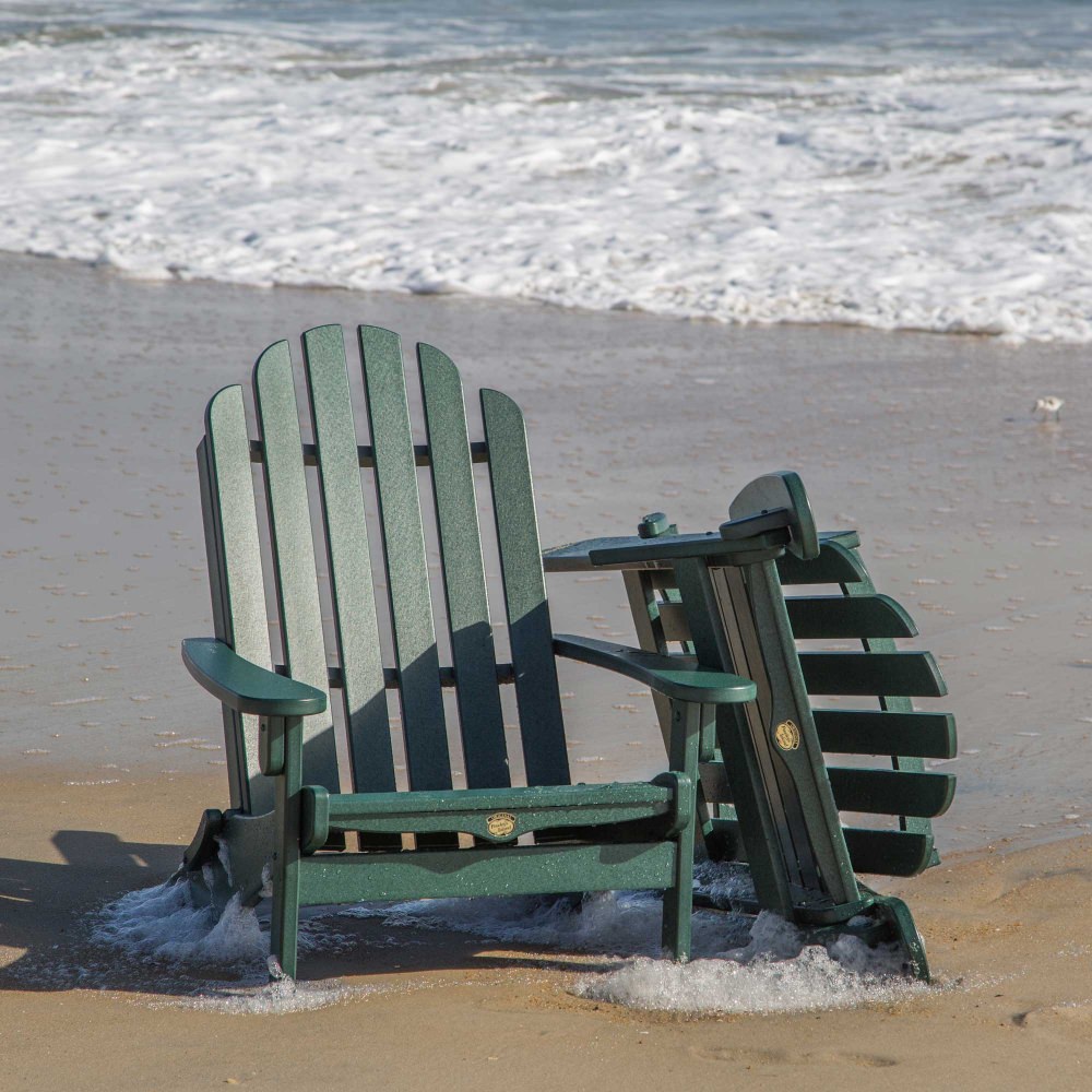 DURAWOOD® Poly Essentials Folding Adirondack Chair