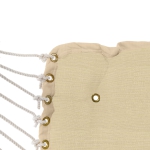 Tufted Sunbrella Cushioned Single Swing - Antique Beige