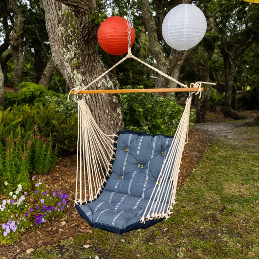 Tufted Sunbrella Cushioned Single Swing - Equal Ink