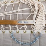 Large Quilted Sunbrella Fabric Hammock - Spectrum Sand