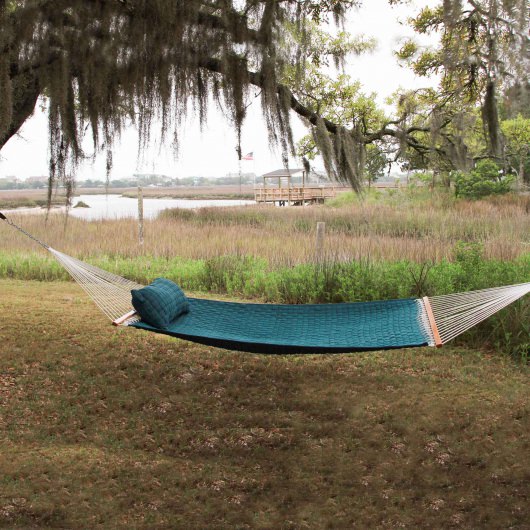 Green Large Soft Weave Hammock