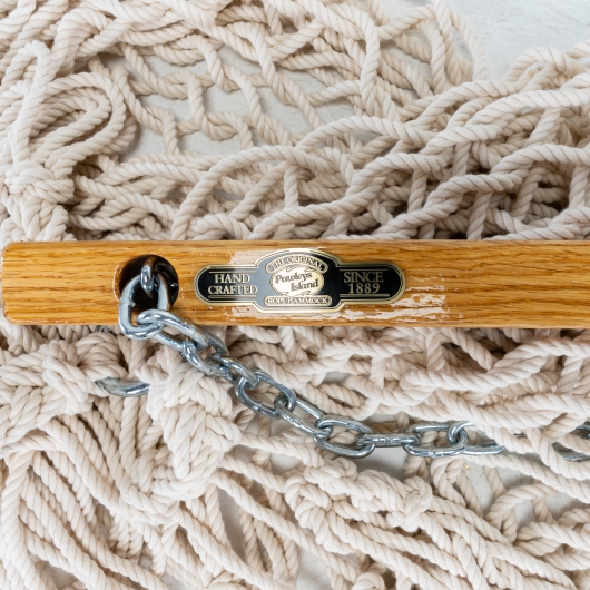 Single Cotton Rope Swing