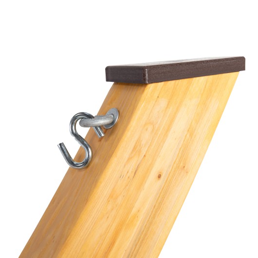 ROMAN ARC® Cypress Wood Hammock Stand