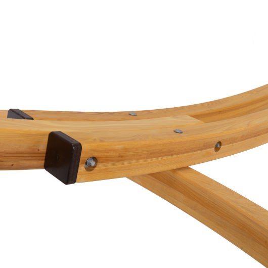 ROMAN ARC® 4-Ply Cypress 15 ft. Wood Hammock Stand