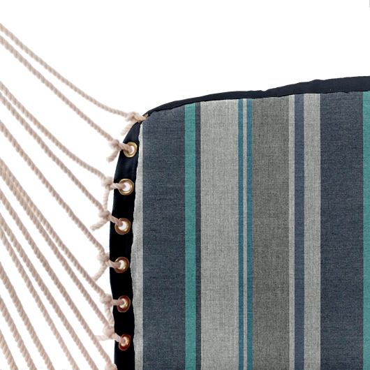 Sunbrella Cushioned Single Swing - Trusted Coast