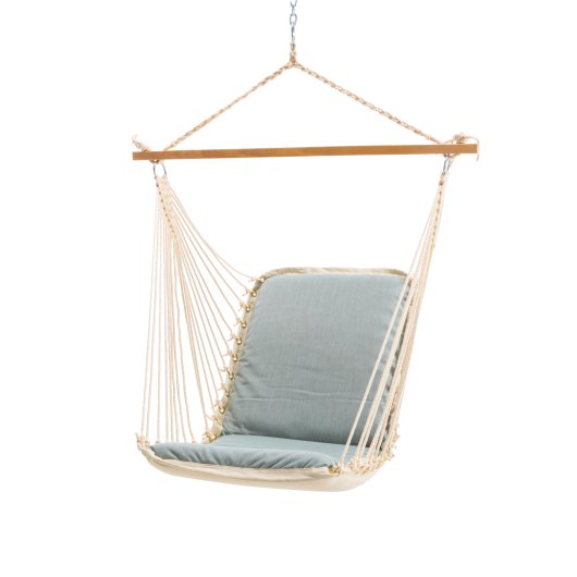 Sunbrella Single Cushion Swing - Cast Mist
