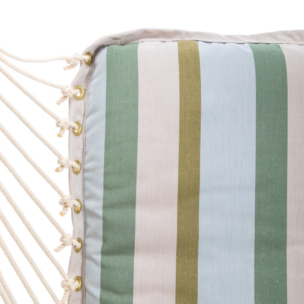 Sunbrella Single Cushion Swing - Gateway Aloe