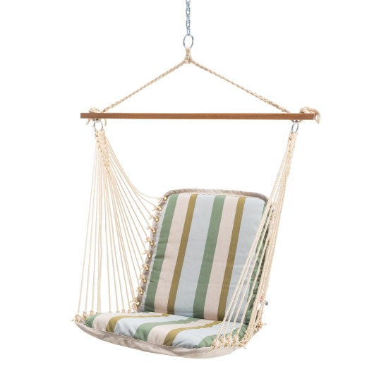 Sunbrella Single Cushion Swing - Gateway Aloe