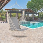 Sunbrella Cushioned Single Swing - Canvas Granite