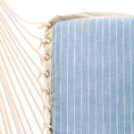 Bella Dura Single Cushion Swing - Harborview Chambray