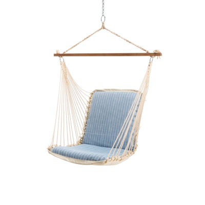 Bella Dura Single Cushion Swing - Harborview Chambray